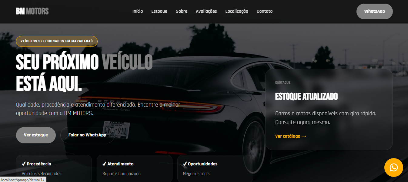 Preview do Site